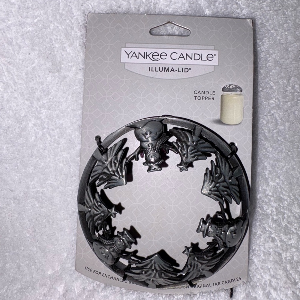 Yankee Candle Illuma-Lid in Silver